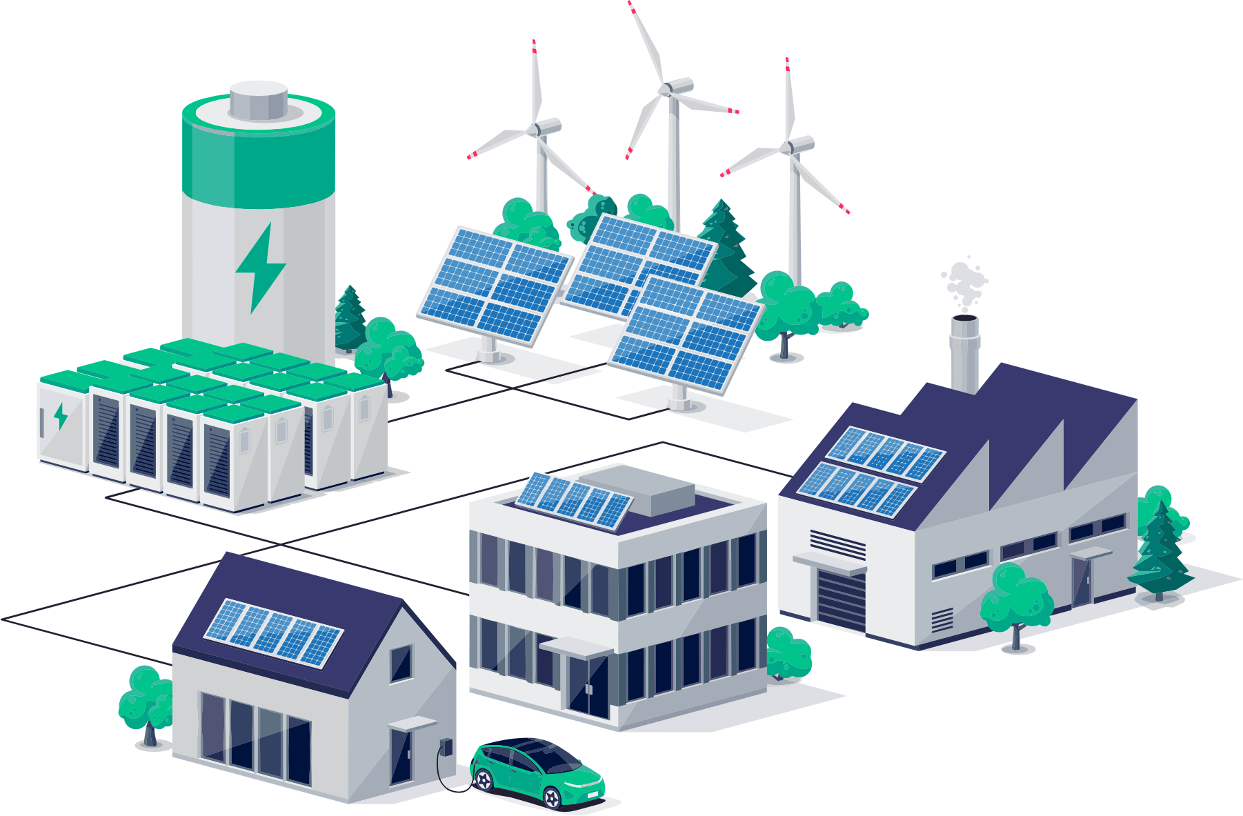 BlueEnergy Simulation Library – schematic overview